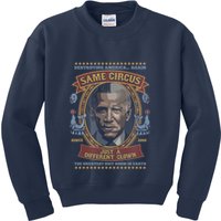 Destroying America Again Same Circus Just A Different Clown Kids Sweatshirt