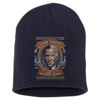 Destroying America Again Same Circus Just A Different Clown Short Acrylic Beanie