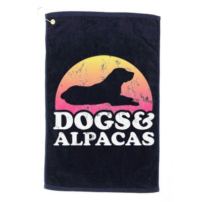 Dogs and Alpacas Dog and Alpaca Platinum Collection Golf Towel