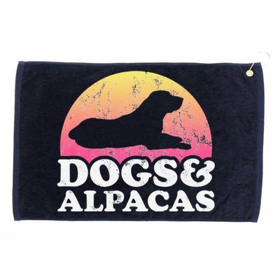 Dogs and Alpacas Dog and Alpaca Grommeted Golf Towel