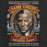Destroying America Again Same Circus Just Different Clown Golf Towel