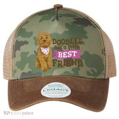 Doodles Are A Girls Best Friend Legacy Tie Dye Trucker Hat