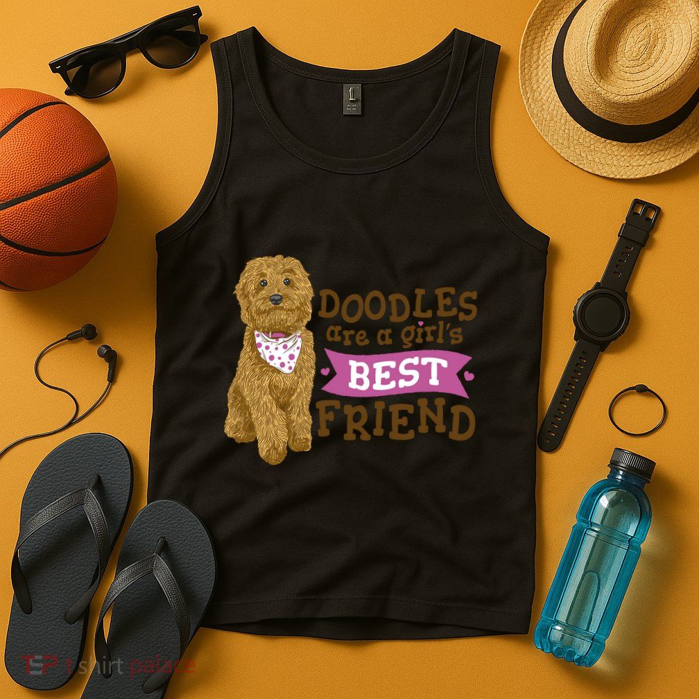 Doodles Are A Girls Best Friend Tank Top
