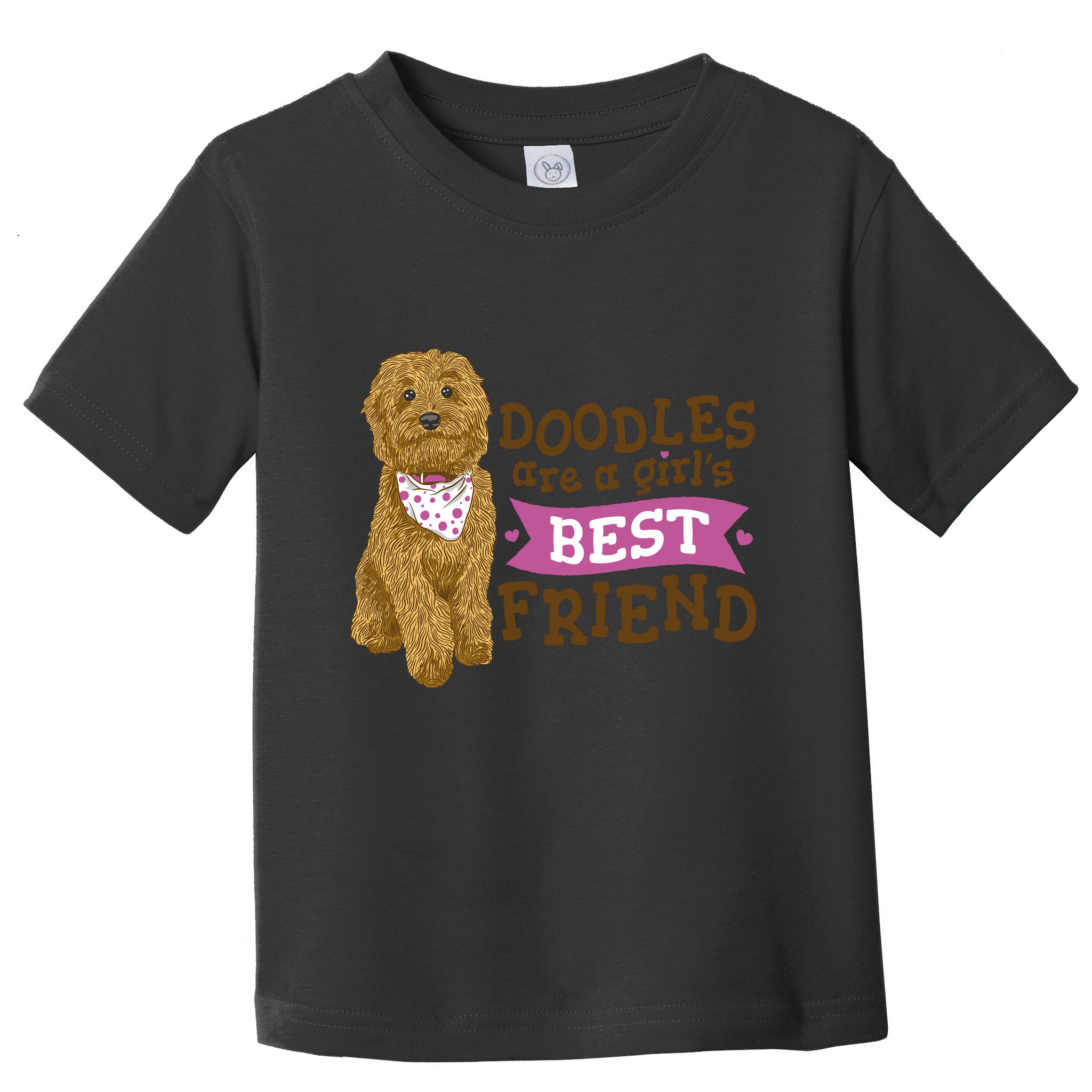 Doodles Are A Girls Best Friend Toddler T-Shirt