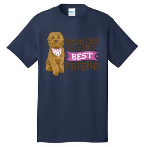 Doodles Are A Girls Best Friend Tall T-Shirt