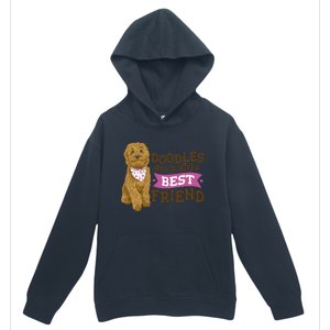 Doodles Are A Girls Best Friend Urban Pullover Hoodie