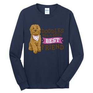 Doodles Are A Girls Best Friend Tall Long Sleeve T-Shirt