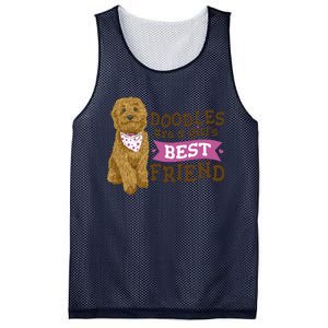 Doodles Are A Girls Best Friend Mesh Reversible Basketball Jersey Tank