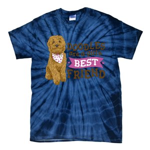 Doodles Are A Girls Best Friend Tie-Dye T-Shirt