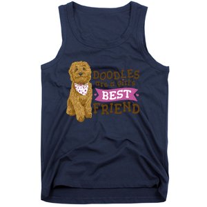 Doodles Are A Girls Best Friend Tank Top