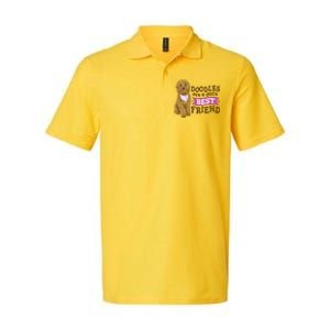 Doodles Are A Girls Best Friend Softstyle Adult Sport Polo