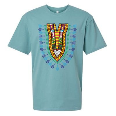 Dashiki African American Black Culture Dna Style Ideal Gift Sueded Cloud Jersey T-Shirt