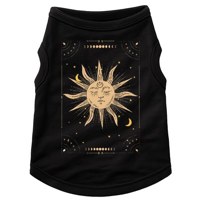 Dark Academia Aesthetic Light Academia Sun And Moon Tarot Doggie Tank
