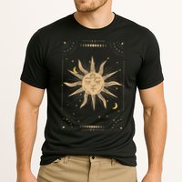 Dark Academia Aesthetic Light Academia Sun And Moon Tarot Performance Shirt