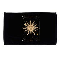 Dark Academia Aesthetic Light Academia Sun And Moon Tarot Microfiber Hand Towel