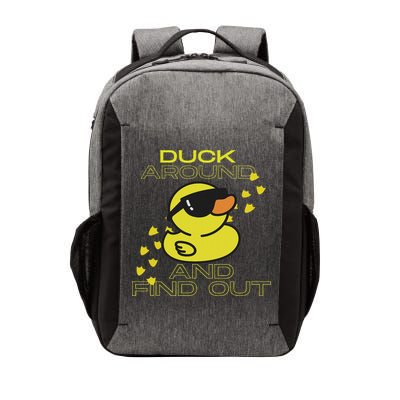 Duck Around And Find Out Funny Duck Lover Vector Backpack