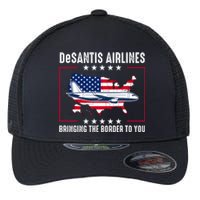 DeSantis Airlines American US Flag Flexfit Unipanel Trucker Cap