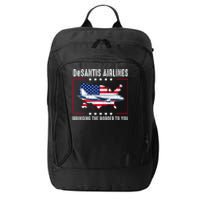 DeSantis Airlines American US Flag City Backpack