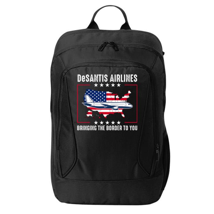 DeSantis Airlines American US Flag City Backpack