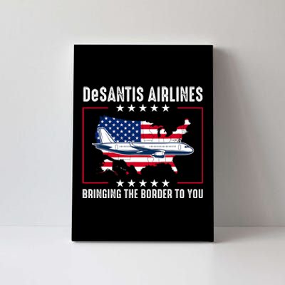 DeSantis Airlines American US Flag Canvas