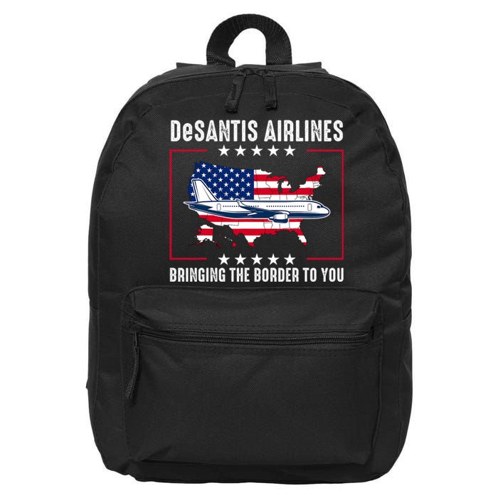 DeSantis Airlines American US Flag 16 in Basic Backpack