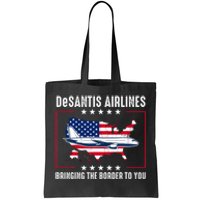 DeSantis Airlines American US Flag Tote Bag