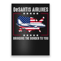 DeSantis Airlines American US Flag Poster