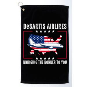 DeSantis Airlines American US Flag Platinum Collection Golf Towel