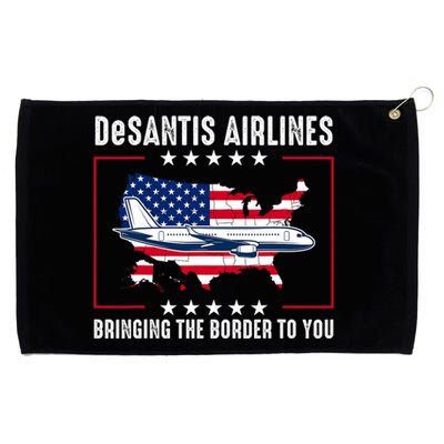 DeSantis Airlines American US Flag Grommeted Golf Towel