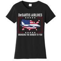 DeSantis Airlines American US Flag Women's T-Shirt