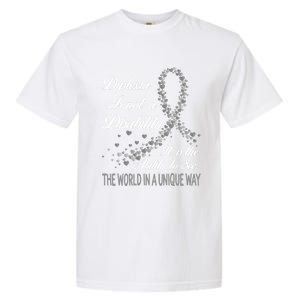 Dyslexia Awareness Ability See World Unique Not Disability Meaningful Gift Garment-Dyed Heavyweight T-Shirt