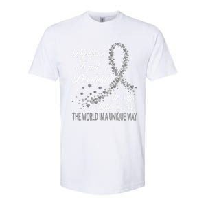 Dyslexia Awareness Ability See World Unique Not Disability Meaningful Gift Softstyle CVC T-Shirt