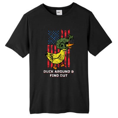 Duck Around And Find Out Tall Fusion ChromaSoft Performance T-Shirt