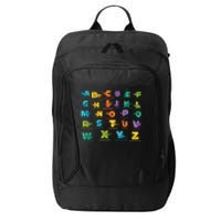 Dinosaurs Alphabet ABC Dino Identification City Backpack