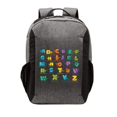 Dinosaurs Alphabet ABC Dino Identification Vector Backpack