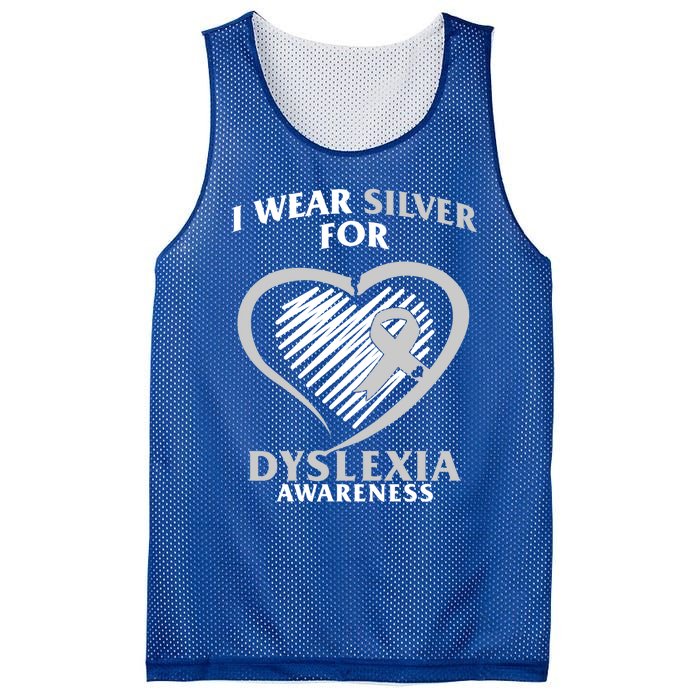 Dyslexia Awareness Ability See World Unique Not Disability Gift Mesh Reversible Basketball Jersey Tank