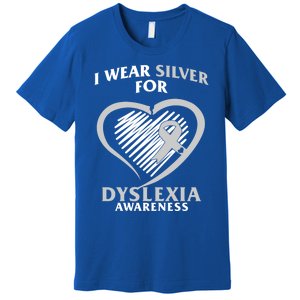 Dyslexia Awareness Ability See World Unique Not Disability Gift Premium T-Shirt