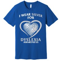 Dyslexia Awareness Ability See World Unique Not Disability Gift Premium T-Shirt