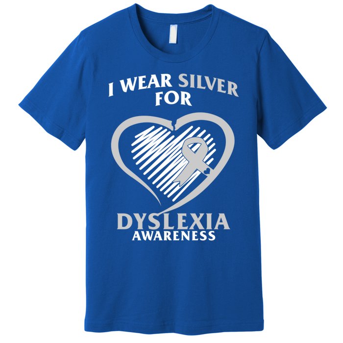 Dyslexia Awareness Ability See World Unique Not Disability Gift Premium T-Shirt