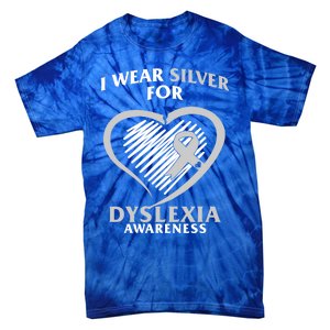 Dyslexia Awareness Ability See World Unique Not Disability Gift Tie-Dye T-Shirt