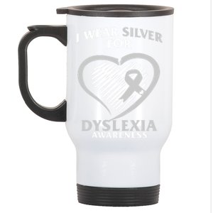 Dyslexia Awareness Ability See World Unique Not Disability Gift Stainless Steel Travel Mug