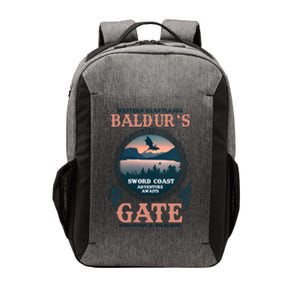 Dnd Adventure Awaits At Baldurs Gate Vector Backpack