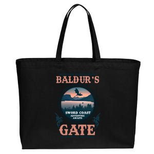 Dnd Adventure Awaits At Baldurs Gate Cotton Canvas Jumbo Tote