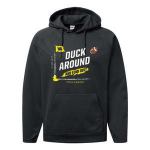 Duck Around And Find Out Performance Fleece Hoodie