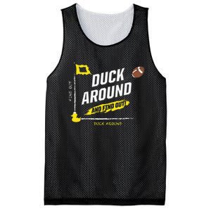 Duck Around And Find Out Mesh Reversible Basketball Jersey Tank