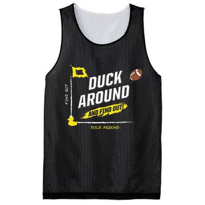 Duck Around And Find Out Mesh Reversible Basketball Jersey Tank