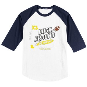 Duck Around And Find Out Baseball Sleeve Shirt