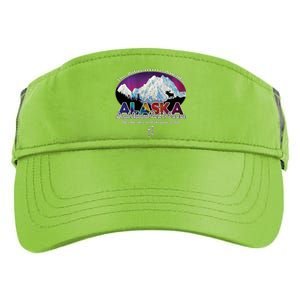 Denali Alaska Aurora Borealis National Park Hiker Souvenir Cute Gift Adult Drive Performance Visor