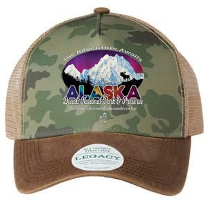 Denali Alaska Aurora Borealis National Park Hiker Souvenir Cute Gift Legacy Tie Dye Trucker Hat