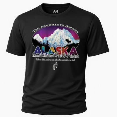 Denali Alaska Aurora Borealis National Park Hiker Souvenir Cute Gift Performance Shirt
